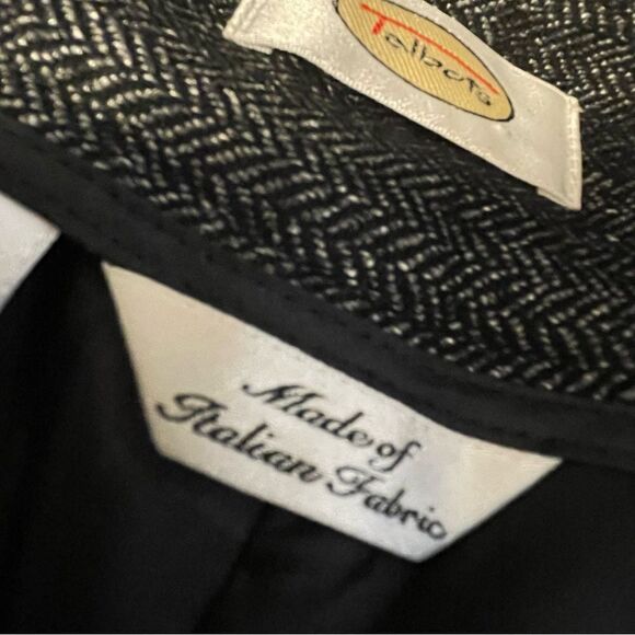 Talbots Made of Italian Fabric Wool Blend Wide Leg Trousers Pants Size 8 - Picture 8 of 10